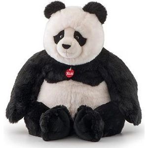 Trudi - Classic Panda Kevin (XXL-26518) - Pluche knuffel - Ca. 75 cm (Maat XXL) - Geschikt voor jongens en meisjes - Zwart/Wit