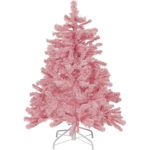 Beliani FARNHAM - Kerstboom - roze - PVC