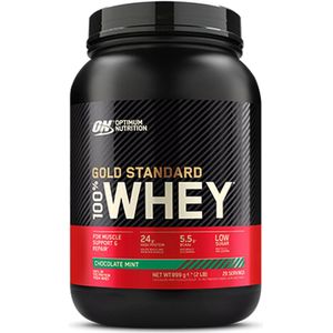 Optimum Nutrition Gold Standard 100% Whey Protein - Chocolate Mint - Proteine Poeder - Eiwitshake - 900 gram (28 servings)
