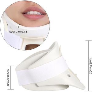 Ademende nekbrace - Pijnverlichting - Nekorthese - Bretels - Small - 3 Maten .