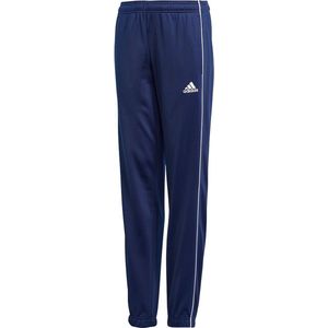 adidas - Core 18 PRE Pants Youth - Trainingsbroek Kids - 116 - Blauw