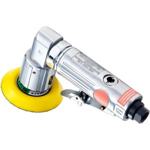 Set van 58 persluchtslijpers 15.000 RPM haakse slijper 3 CFM staafslijper 90 PSI (6,2 bar) mini-polijstmachine schuimpad (2,5/5/7,6 cm) ideaal voor ijzer hout kunststof metaal marmer