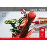 Bristol papier 20 vellen 246 gr A3