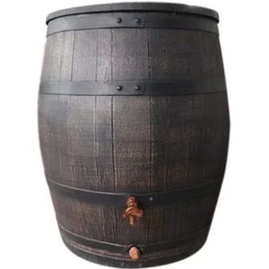 Regenton - Houten model - 240 liter - Incl. kraan