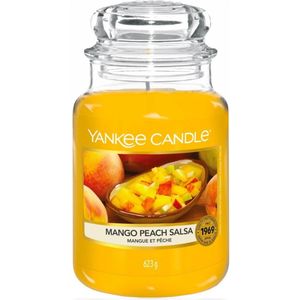 Yankee Candle Large Jar Geurkaars - Mango Peach Salsa