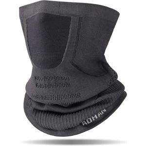 Colsjaal voor dames en heren, ademend, elastisch gezichtsmasker, fietssjaal, winddicht, motorfiets, bandana, nekwarmer, sport, loopsjaal