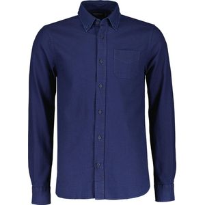 Scotch & Soda Overhemd - Slim Fit - Blauw - XL
