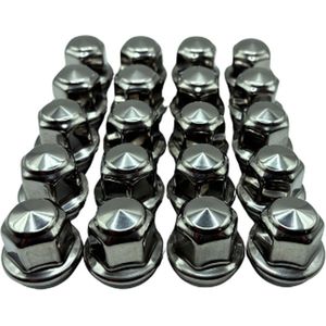 Dragonslock Moeren - Moeren Set Ford Sierra - 20 st. - M12x1,5 - Draadlengte 26mm - Hex 19