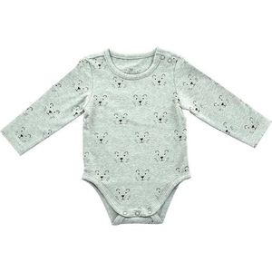 Jollein Romper lange mouw 50/56 Little lion grey