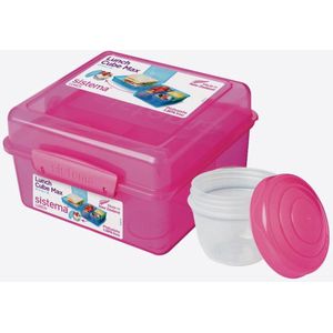 Sistema Vibe Lunch lunchbox Cube met yoghurtpotje 2L