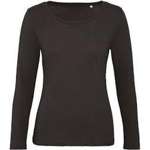 B&C Dames/dames Organic Sweatshirt (Koffie)