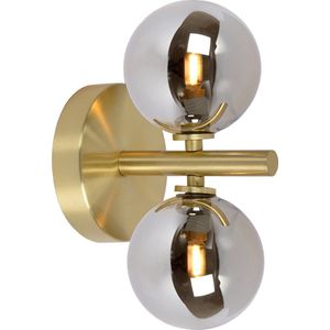 Lucide TYCHO - Wandlamp - 2xG9 - Mat Goud / Messing