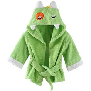Finnacle - Baby badjas - Groene monster