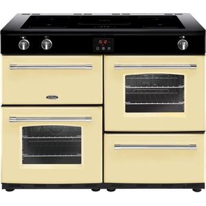 Belling Farmhouse 110 Ei Range cooker Zone van inductiekookplaat Crème