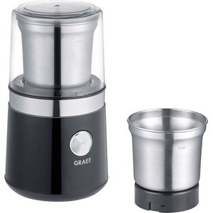 Graef CM102EU Koffiemolen Zwart, RVS