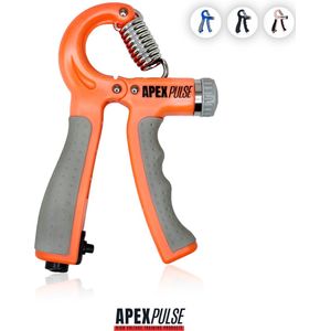 ApexPulse Handtrainer - Verstelbaar - Vingertrainer - Handknijper - Oranje