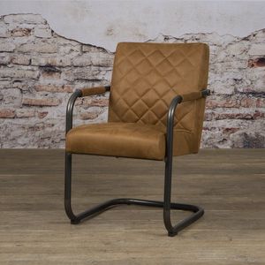 SIDD Civo armchair - Bull cognac