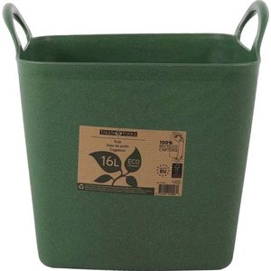 Talen Tools – Flexibele kuip – 16 liter – Groen – Met handvatten – 100% Gerecycled – ECO Friendly
