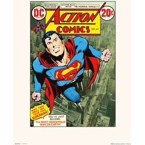 DC ACTION COMICS 419 - Art Print 30x40 cm