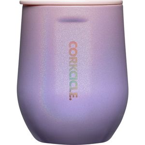 Corkcicle Stemless Cup 335ml-Ombre Fairy- Thermosbeker voor Wijn/Koffie 355ml 12oz- Roestvrijstaal-RVS-Drankbeker