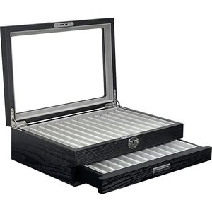 Maestro Relojero vitrine 24 aluminium - luxe horlogedoos pen display box