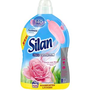 Silan Professional - Wasverzachter - Passie voor Rozen - 125 Wasbeurten - 2.75L - 1 stuk