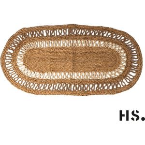 Home Society - Vloerkleed - Zalea - Naturel en Beige - Maat L