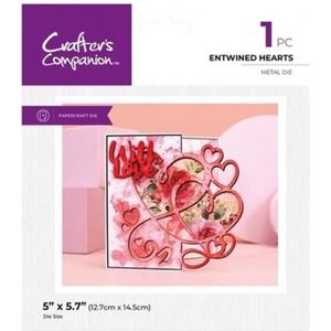 CC - Edgeable Snijmal - Cupid & Hearts - Entwined hearts