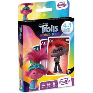 Dreamworks Kaartspel 4-in-1 Trolls Ii Karton 32-delig