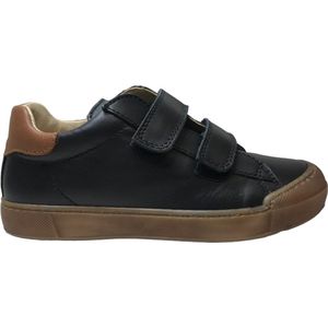 Naturino - Eindhoven - Mt 24 - 2 velcro's bumper lederen sneakers - zwart