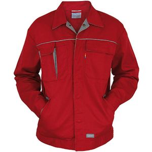 Carson Workwear 'Contrast' Jacket Werkjas Red - 54