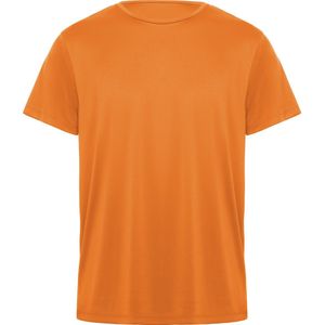 Oranje unisex unisex sportshirt korte mouwen Daytona merk Roly maat XXL