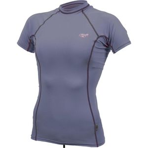O'Neill - UV-shirt voor dames met korte mouwen - Premium Rash - Grijsblauw - maat XS