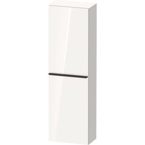 Duravit D-Neo halfhoge kast, deurscharnier aan beide zijden, 400x240x1320mm, greep diamantzwart, DE011802222