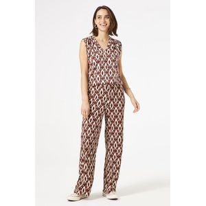 GARCIA S40110 Dames Regular Fit Broek Bruin - Maat S