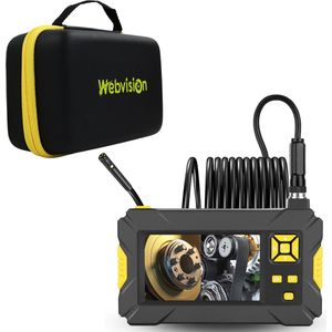 Webvision Industriële Endoscoop Dual Lens - 5.5mm - 2, 5 of 10M Kabel - FullHD - 4.3"" Scherm - IP68