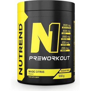 Nutrend - N1 Pre-Workout (Magic Citrus - 510 gram)