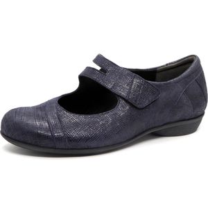 Durea Dames Bandschoen - 5737-018-9528 Donkerblauw - Wijdte K - Maat 4 (37)