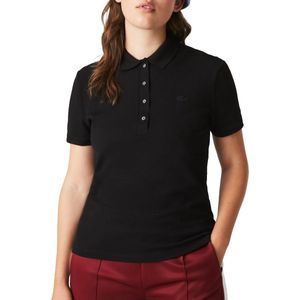 Lacoste Dames Poloshirt - Black - Maat 34