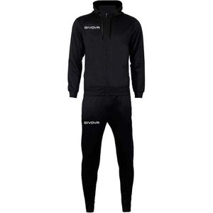 GIVOVA King 4 Seasons Trainingspak Heren - Black / Black - 4XL