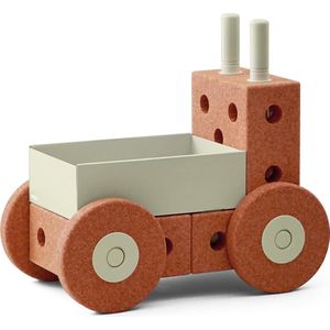 Modu Activity Toy - Baby Walker - Loopwagen Baby - Looptrainer - Burnt Orange / Dusty Green