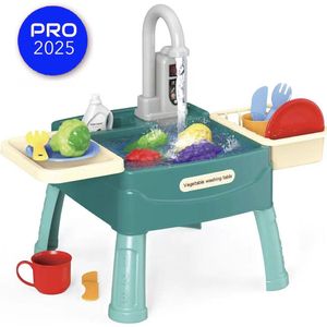 Waterwonder Speelkeuken - Speelkeuken Set Magische Kraan - Buitenkeuken Kind - Keuken Voor Kinderen - Speelkeuken Buiten - Tuin - Fijne Motoriek - Montessori Speelgoed - Keukentje