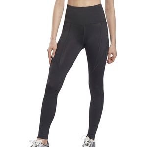 Reebok PP HIGH RISE TIGHT Dames Sportlegging - Zwart - Maat M