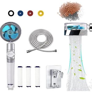Lexium Ionische Douchekop - Waterbesparende Douchekop - Douchekop met Filter - Handdouche met Hoge druk en Filter