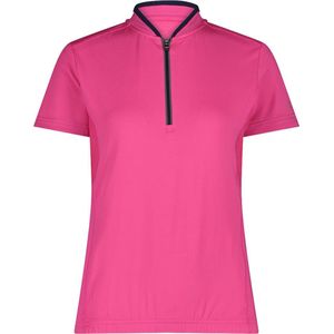 Half Zip Wielrenshirt Sportshirt Vrouwen - Maat 42