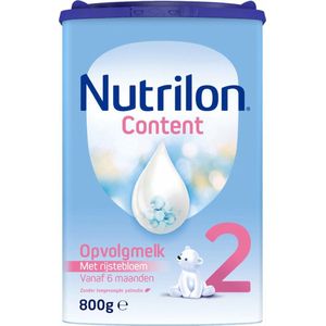 Nutrilon Content 2 - Flesvoeding Vanaf 6+ Maanden - 800g