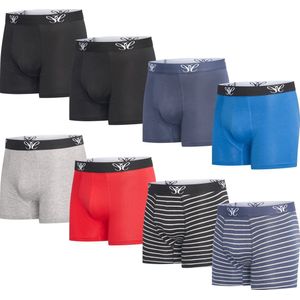 Cappuccino Italia - Heren Onderbroeken 8-Pack Boxers - Multi - Maat L