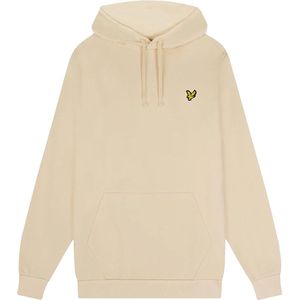 Lyle & scott fly fleece hoodie in de kleur ecru.