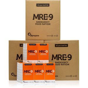 MRE-9 Noodrantsoen 3 maanden | 90x 500g | 216.000 Kcal | Met extra vitaminen | Vegan, Lactose-vrij, zonder GMO