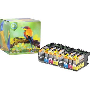 Ink Hero - 8 Pack - Inktcartridge / Alternatief voor de Brother LC227, DCP-J4120DW, MFC-J4420DW, MFC-J4620DW, MFC-J4625DW
